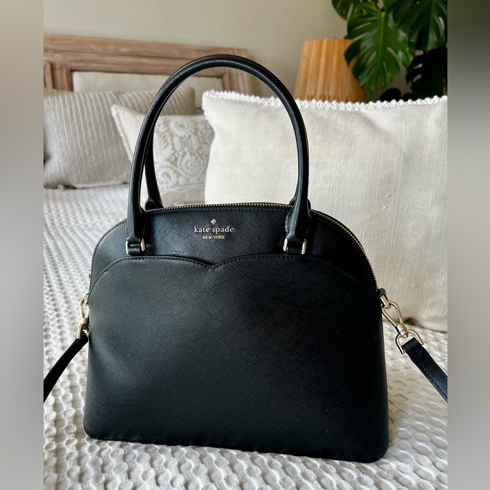 Kate Spade Genuine Leather Black Women's Bag